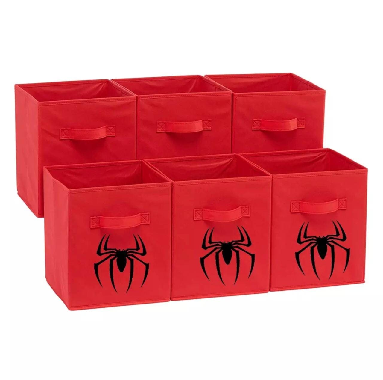 Superhero Cube Storage Box, Large Capacity Clothes Storage Box, Cute Cartoon Toys Storage Baskets, Foldable Cube Storage Organizer Superhero Cube Storage Box, Large Capacity Clothes Storage Box, Cute Cartoon Toys Storage Baskets, Foldable Cube Storage Organizer